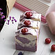 'Winter cherry' natural handmade soap. Soap. Solar Soap. Интернет-магазин Ярмарка Мастеров.  Фото №2