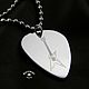 Order Guitar pick with engraving (stainless steel). Borowski store. Livemaster. . Pendants Фото №3