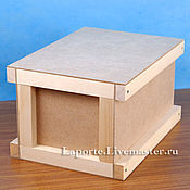 Деревянный ящик для меда (корзинка, заготовка)