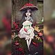 Девочка-Мухомор. Текстильная кукла. Интерьерная кукла. Kofeynyashki ART toys Кожемякина Людмила  (kofeynyashki). Интернет-магазин Ярмарка Мастеров.  Фото №2