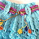 Order SKIRT FOR GIRL WITH RUFFLE knitted openwork summer. Gala Devi (crochet design). Livemaster. . Child skirt Фото №3