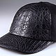 Baseball cap made of genuine crocodile leather IMA0329B5. Baseball caps. CrocShop. Online shopping on My Livemaster.  Фото №2