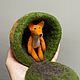 Заказать Игрушки из шерсти,  Лиса. Илена.art. Ярмарка Мастеров. . Войлочная игрушка Фото №3