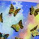Flight of butterflies, Butterflies on the wall, Decorative Butterflies. Panels. Author's sculpture decor. My Livemaster. Фото №5