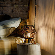 Для дома и интерьера handmade. Livemaster - original item Bedside lamp for a loft-style room SV2. Handmade.
