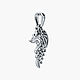Кулон "Волчица" из золота 585. Кулон. FANTASY JEWELS. Интернет-магазин Ярмарка Мастеров.  Фото №2