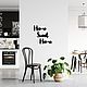 Деревянная табличка "Дом милый дом. Home Sweet Home", черн. Панно. Afi Design. Ярмарка Мастеров.  Фото №5