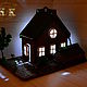 Vintage House-lamp Nightlight Miniature Diorama Rumbox. Houses. Дом креативного декора
        Wedge Magic. My Livemaster. Фото №5