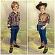 OOAK BJD кукла, Ковбой Дэн. 1/4, 45 см. Шарнирная кукла. MariyaArtDolls Мария Громова. Ярмарка Мастеров.  Фото №5