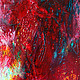 Абстрактная живопись. VIVID RED. Картины. Анна. Ярмарка Мастеров.  Фото №5