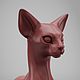 Заказать 3D модель STL файл для 3Д принтера и ЧПУ Кот сфинкс. 3dprint-models. Ярмарка Мастеров. . Шаблоны для резки Фото №3