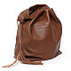 Bag Leather Shoulder Bag Bag String Bag Shopper T-shirt. Sacks. BagsByKaterinaKlestova (kklestova). Online shopping on My Livemaster.  Фото №2