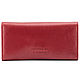 Leather wallet 'France' (raspberry). Wallets. Russian leather Guild. My Livemaster. Фото №4