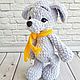 Order Knitted toy-plush puppy Buddy. Studio knitted decor COZYHOME. Livemaster. . Stuffed Toys Фото №3