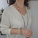Длинные бусы «Oblivion». Бусы. Olga Kokina_jewelry. Ярмарка Мастеров.  Фото №12