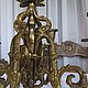 Vintage brass candelabra-candle holder, France. Vintage candlesticks. Imperia. My Livemaster. Фото №5