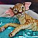 Заказать Ориентальный кот Симба. KlemaBears. Ярмарка Мастеров. . Мягкие игрушки Фото №3