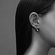 Серьги Осьминоги с жемчугом. Серьги классические. AlexFox Jewelry. Ярмарка Мастеров.  Фото №5