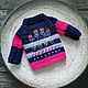Свитера для Blythe. Одежда для кукол. Blue Blythe Berry. Ярмарка Мастеров.  Фото №5