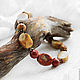 Bracelet 'traces of autumn'. Bead bracelet. MAGNOLIA. Online shopping on My Livemaster.  Фото №2