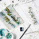 Mosses and grasses-watercolor painting, snowy landscape. Pictures. Annet Loginova. Online shopping on My Livemaster.  Фото №2