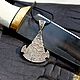 Бронзовый кулон Assassin’s Creed Valhalla. Кулон. Кожевенная Мастерская Gimli. Интернет-магазин Ярмарка Мастеров.  Фото №2