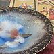 Tarot divination. Plate of Limoges enamels. France. Decorative vintage plates. Antik Boutique Love. Интернет-магазин Ярмарка Мастеров.  Фото №2