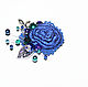 Suntory Blue Rose Applause   brooch blue rose, Brooches, Tyumen,  Фото №1