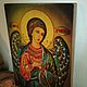 Guardian angel - written icons of the hot colors on the tree, Icons, Acre,  Фото №1