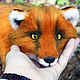 Fox. Red realistic Fox. Still life toy. Stuffed Toys. ATola. My Livemaster. Фото №4