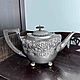 Teapot, ENGLAND, 1900-1910S., SILVER PLATING,without a stamp (6340), Vintage teapots, Tyumen,  Фото №1