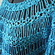 Платье вязаное "Голубой ультрамарин", Платья, Пенза,  Фото №1