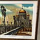 Миниатюра "Москва Храм Христа Спасителя". Картины. Перламутровые картины. Ярмарка Мастеров.  Фото №5