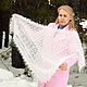 scarves: Openwork down scarf 'Drops', Kerchiefs, Urjupinsk,  Фото №1