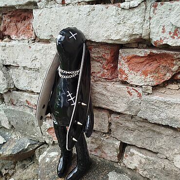 Для дома и интерьера ручной работы. Ярмарка Мастеров - ручная работа Заяц гламурный интерьерный. Handmade.