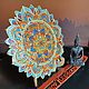 mandala: Mandala 20 cm in assortment. Esoteric Mandala. Sector South-East. My Livemaster. Фото №9