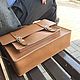 Briefcase leather. Brief case. Densefog. Online shopping on My Livemaster.  Фото №2