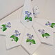 Napkin with Embroidery 'Forest violet'. Swipe. Shpulkin dom. My Livemaster. Фото №6