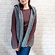 Жилет женский вязаный из шерсти темно-серого цвета. Жилеты. AccessoriesWool мягко и комфортно. Ярмарка Мастеров.  Фото №8
