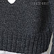 Graphite jumper for women. Jumpers. CUTE-KNIT by Nata Onipchenko. Online shopping on My Livemaster.  Фото №2