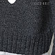 Джемпер Графит женский. Джемперы. Ната Онипченко      CUTE-KNIT. Интернет-магазин Ярмарка Мастеров.  Фото №2