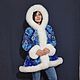 Jacket with a basque of a scarf 'Recognition', Outerwear Jackets, Moscow,  Фото №1