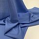 Плательно-блузочная тонкая шерсть с шелком узкая G голубая 12/09-6469. Ткани. TESSUTI-KAZAN-2 (Итальянские ткани). Ярмарка Мастеров.  Фото №4