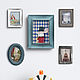 Постер "Кролик и синий аргайл". Картины. Art-dreamaginary. Ярмарка Мастеров.  Фото №4
