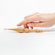 Деревянный крючок для вязания 3 мм. из березы K273. Крючки. ART OF SIBERIA. Ярмарка Мастеров.  Фото №5
