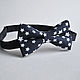 Dark blue tie necktie/ Star / tie Christmas gift. Ties. Respect Accessories. Online shopping on My Livemaster.  Фото №2