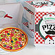  Pizza. Invitation. Evrica (Evrica). Online shopping on My Livemaster.  Фото №2