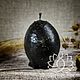 Свеча яйцо черное с полынью, Ритуальная свеча, Пятигорск,  Фото №1