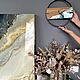 Заказать Часы настенные в стиле Лофт с морем. Часы из эпоксидной смолы. resin_shine_decor Ольга Изделия из эпоксидной смолы. Декор. Ярмарка Мастеров. . Часы классические Фото №3