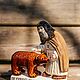 Order Sergius of Radonezh with a Bear. Porcelain story. Livemaster. . Figurines Фото №3
